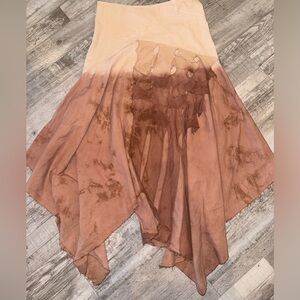 MOI Rust maxi skirt size Med EUC